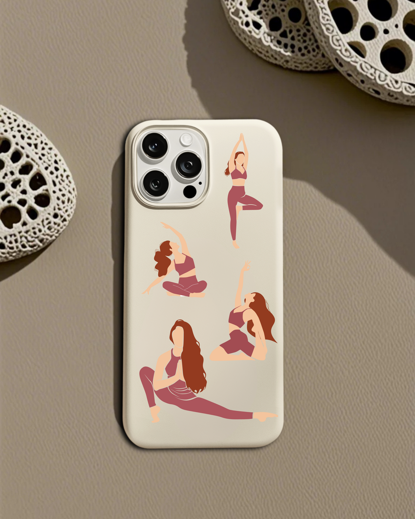 Pink Yoga Flow Phone Case