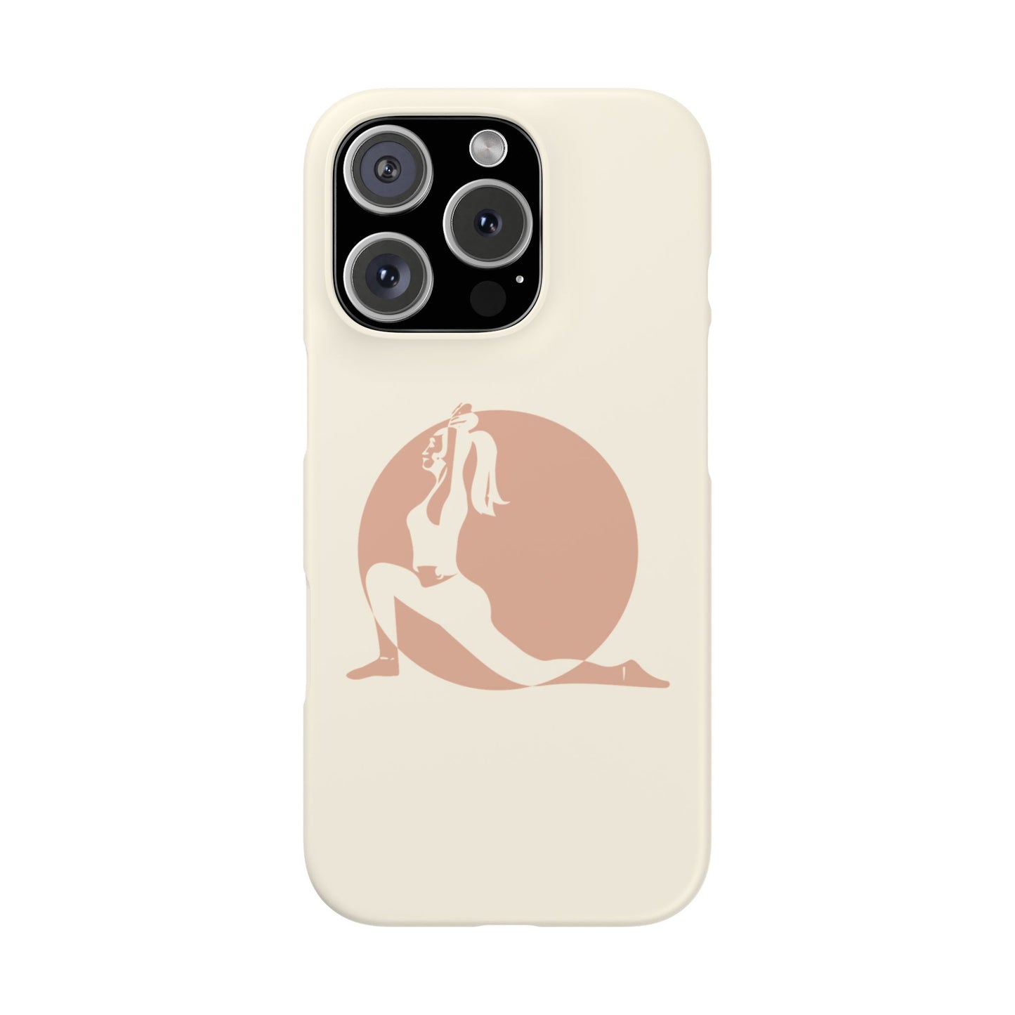 Moonlit Flow – Pink Low Lunge Yoga Case