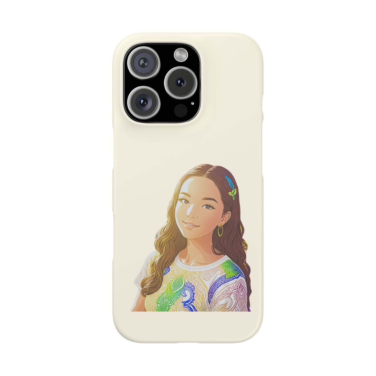 Rainbow Chakra Yoga Flower Pattern Portrait Phone Case – Vibrant Yoga Design