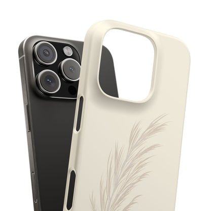 Boho Pampas Whisper – Neutral Centerpiece Case