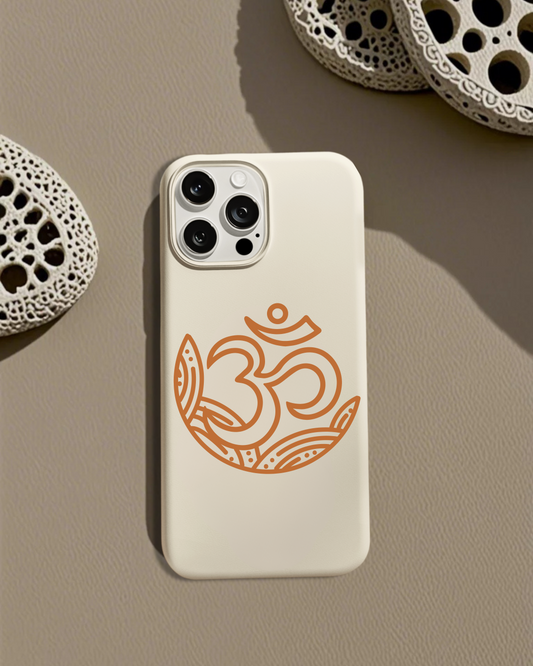 Aum – Sacred Yoga Symbol Minimalist Phone Case